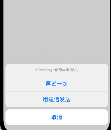 金寨apple维修iPhone上无法正常发送iMessage信息