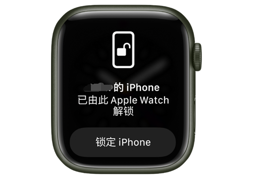 金寨苹果手机维修分享用 AppleWatch 解锁配备面容 ID 的 iPhone方法 